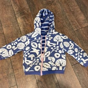 Mini Boden reversible sweatshirt